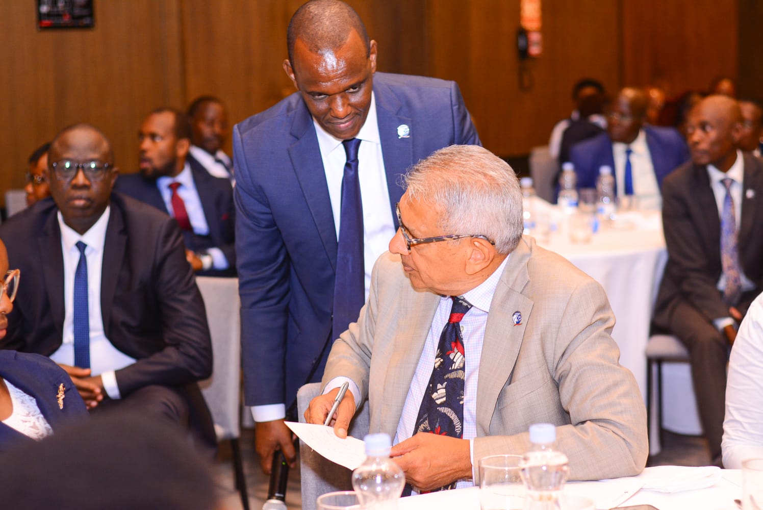 James Waweru — professional moment